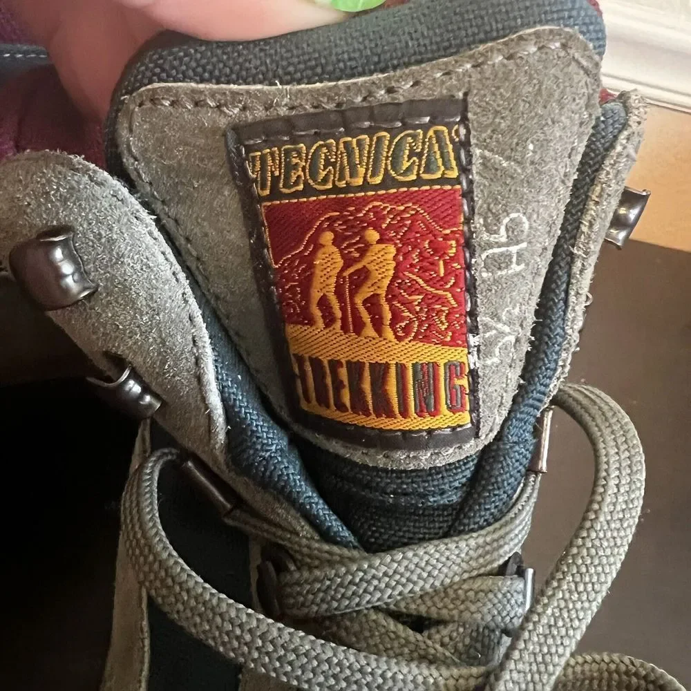 Tecnica Skywalk GORE-TEX Trekkers Waterproof Hiking Boots Italy‎ Size 5.5 Green